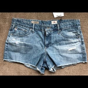 AG The Bonnie Relaxed Jean Shorts